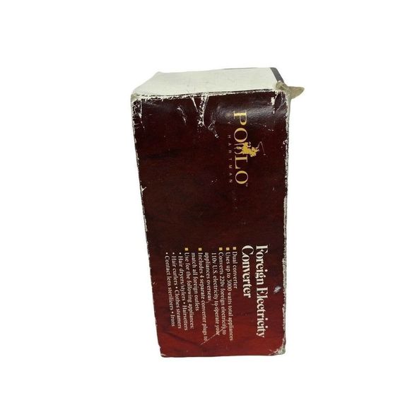Polo By Hartman Foreign Electricity Converter Dual 3000 Watts Complete In Box RL - Picture 4 of 9